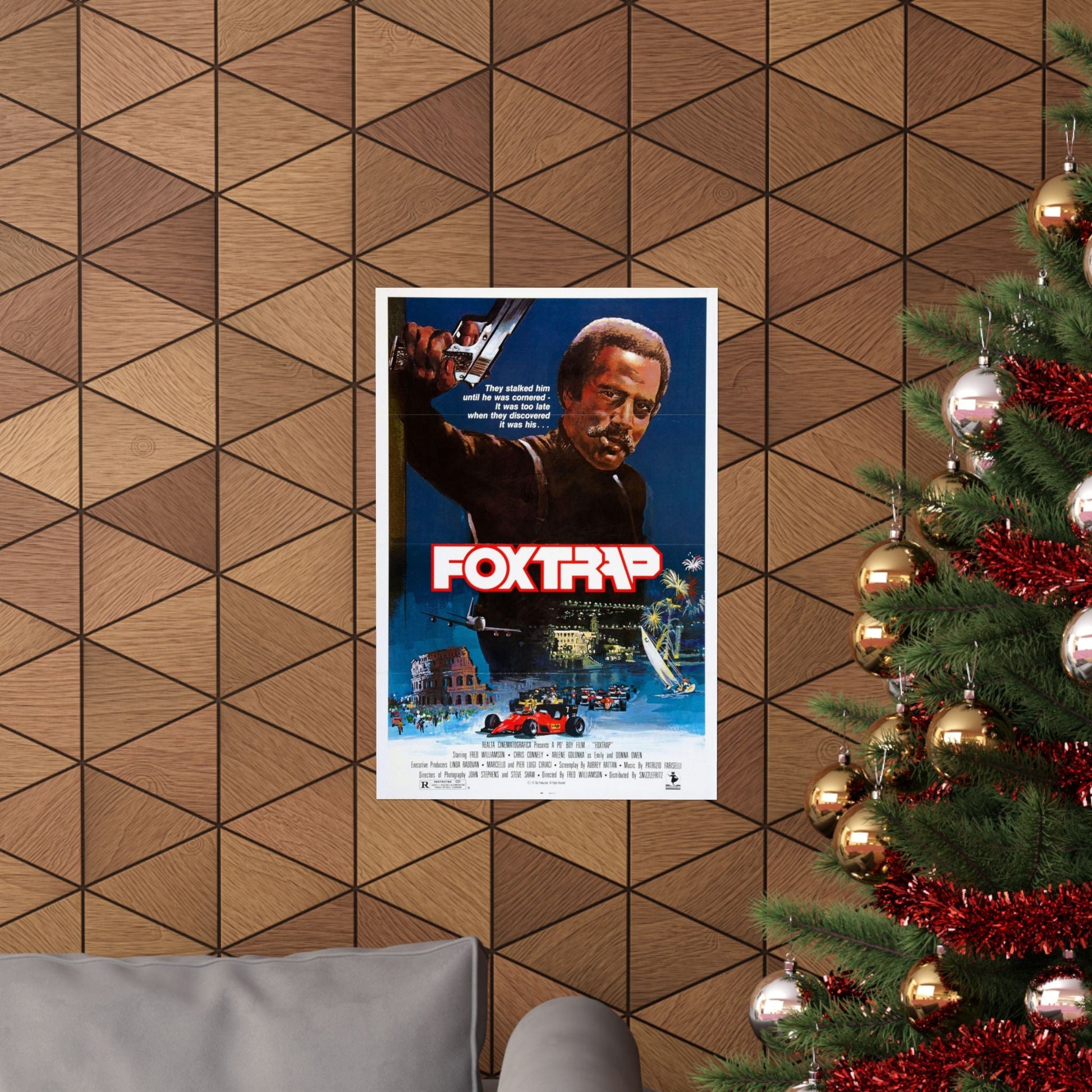 FOXTRAP 1986 - Paper Movie Poster-The Sticker Space