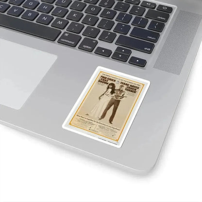 FOXY BROWN + TRUCK TURNER 1974 Movie Poster - STICKER Vinyl Kiss-Cut Decal - The Sticker Space