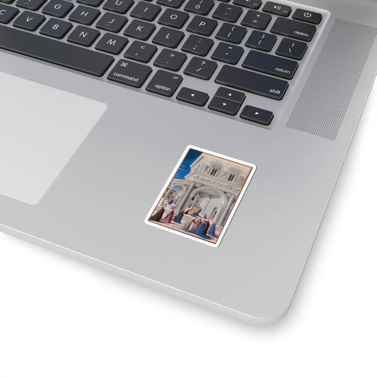 SKU:TSS-STICK-FRCRN-2X2-1N0YY Sizes:2" × 2" Types:White