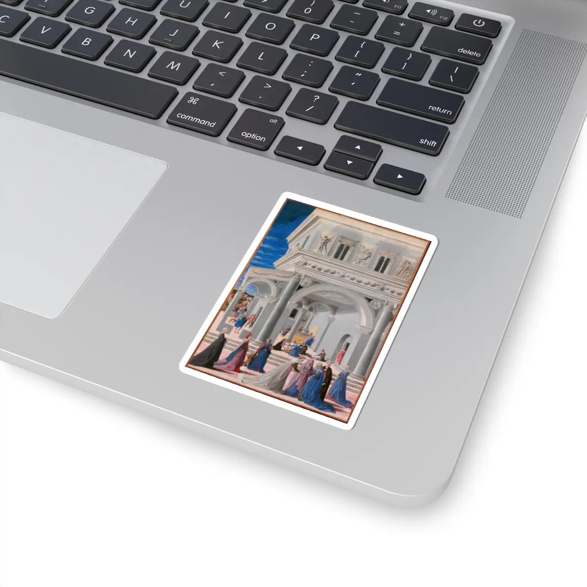 SKU:TSS-STICK-FRCRN-3X3-1N0YY Sizes:3" × 3" Types:White