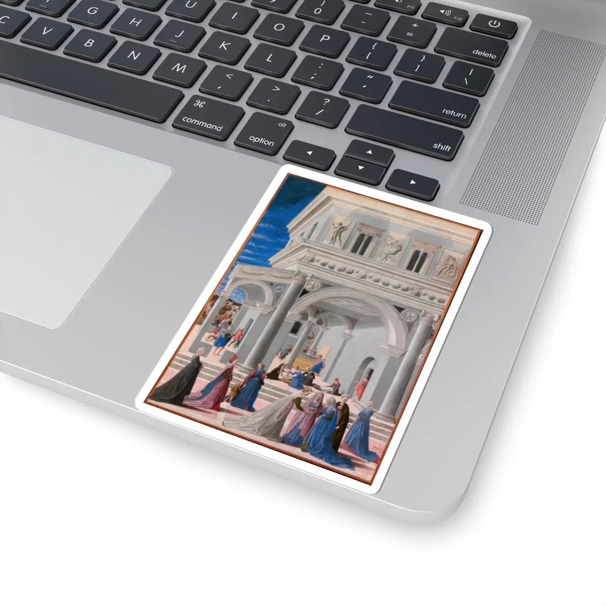 SKU:TSS-STICK-FRCRN-4X4-1N0YY Sizes:4" × 4" Types:White
