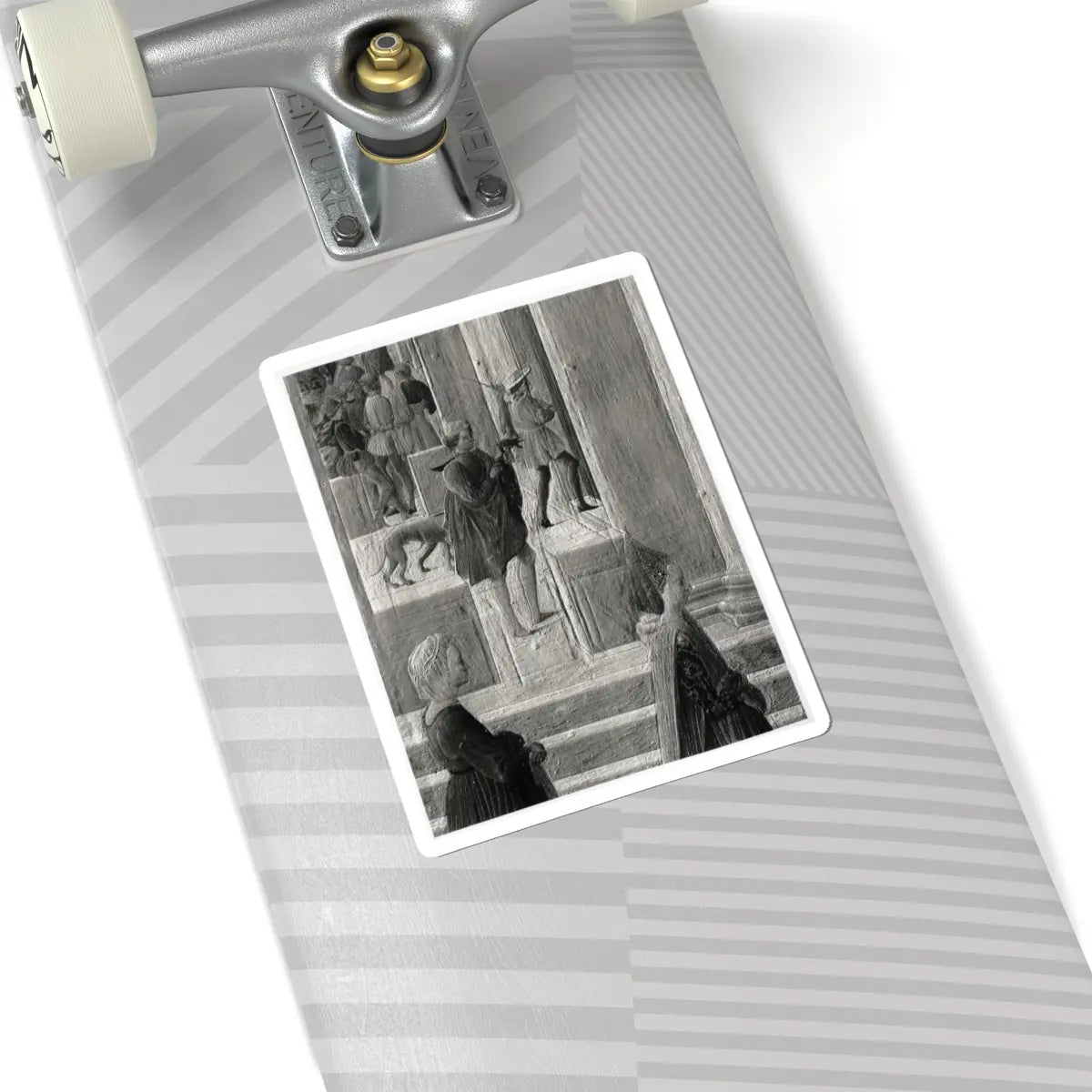 SKU:TSS-STICK-FRCRN-6X6-2 Sizes:6" × 6" Types:White