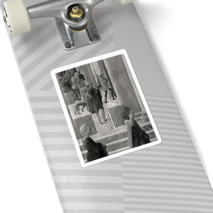 SKU:TSS-STICK-FRCRN-6X6-2 Sizes:6" × 6" Types:White