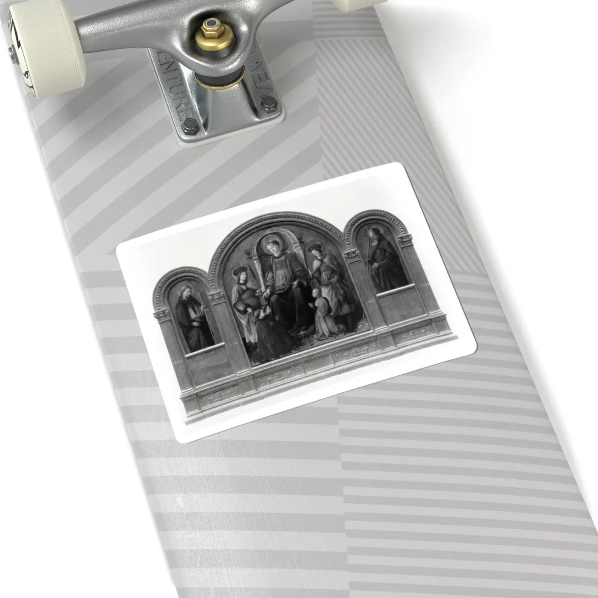 SKU:TSS-STICK-FRFLP-6X6-9 Sizes:6" × 6" Types:White