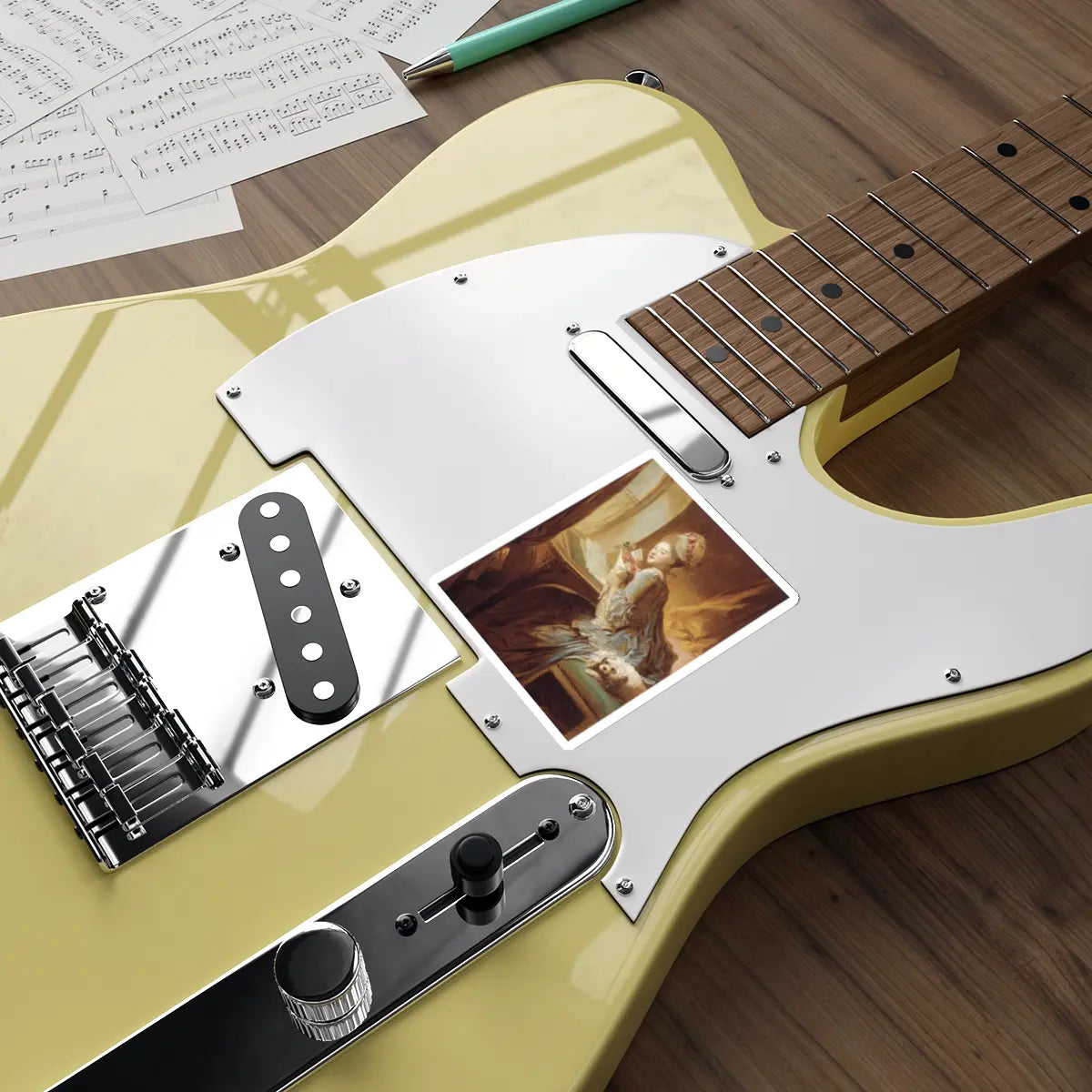 SKU:61284188076258283593 Sticker types:White Shape:Die-Cut Sizes:4" × 4"