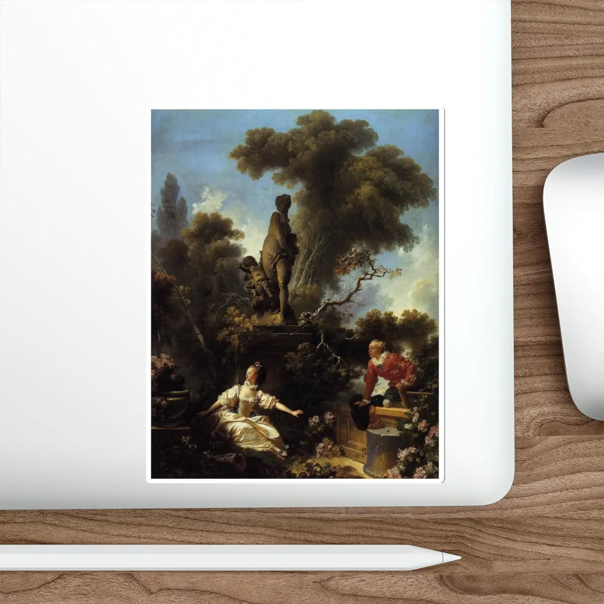 SKU:20341336459805834132 Sticker types:White Shape:Die-Cut Sizes:6" × 6"