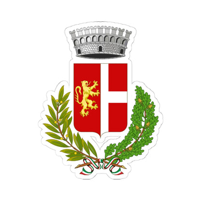 Fraine-Stemma (Italy) (Coat of Arms) STICKER Vinyl Kiss-Cut Decal 6 Inch White - The Sticker Space