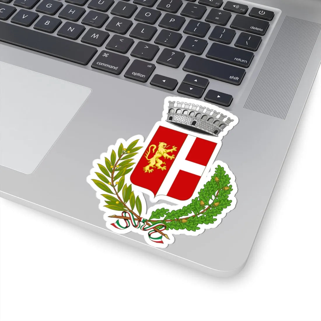 Fraine-Stemma (Italy) (Coat of Arms) STICKER Vinyl Kiss-Cut Decal - The Sticker Space