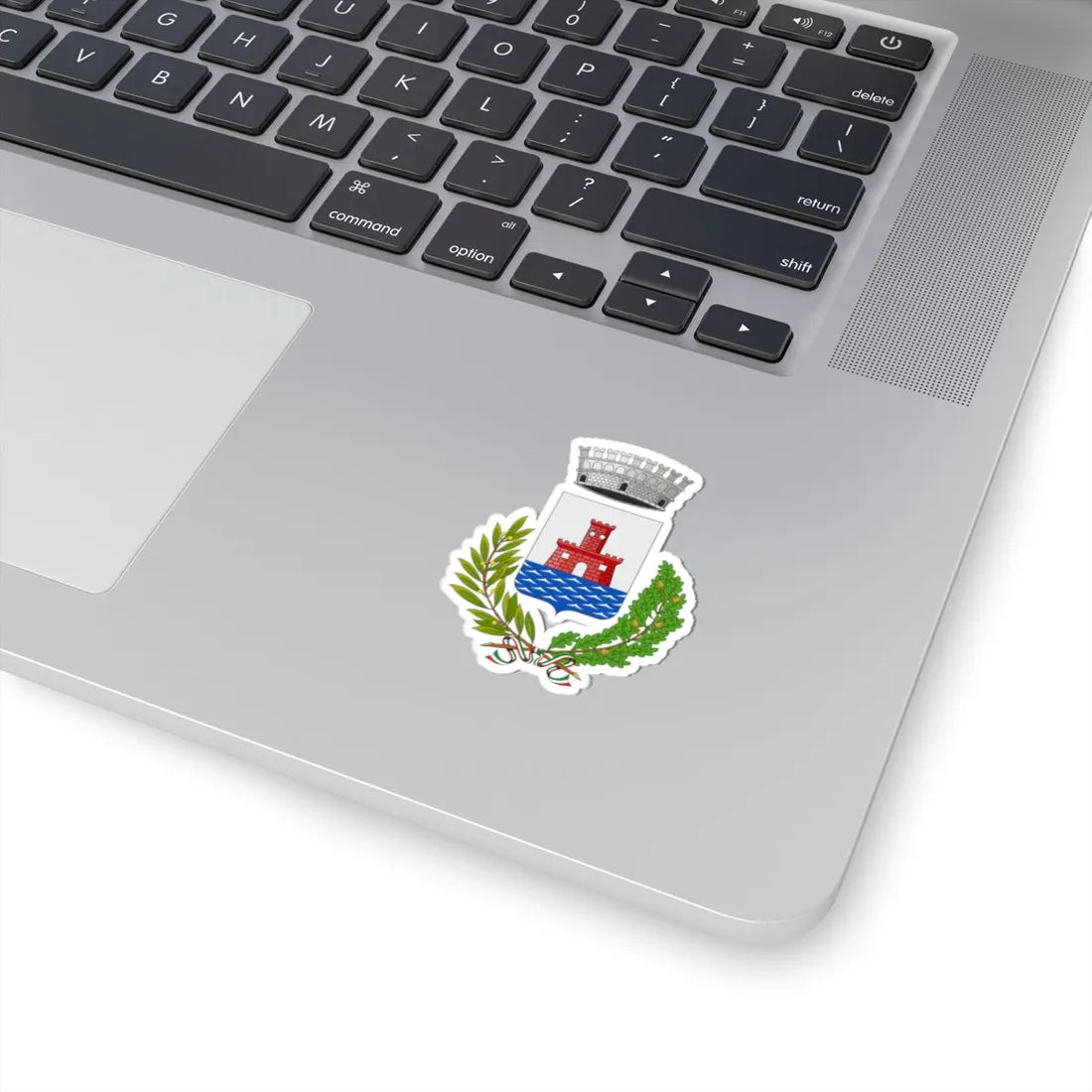 Francavilla Angitola-Stemma (Italy) (Coat of Arms) STICKER Vinyl Kiss-Cut Decal - The Sticker Space