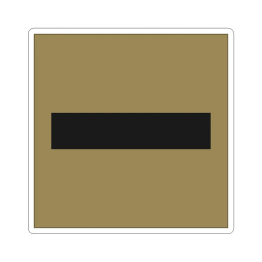 France Army OF 1a LowVis (Military Rank) STICKER Vinyl Kiss-Cut Decal 2 Inch White - The Sticker Space