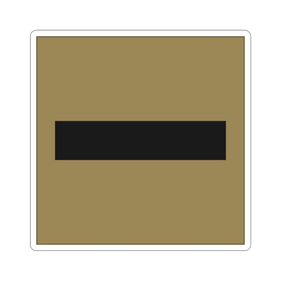 France Army OF 1a LowVis (Military Rank) STICKER Vinyl Kiss-Cut Decal 3 Inch White - The Sticker Space