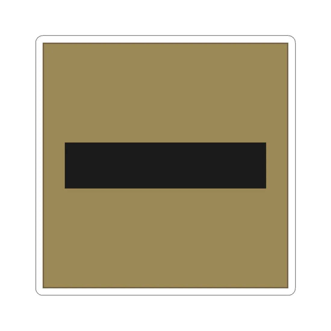 France Army OF 1a LowVis (Military Rank) STICKER Vinyl Kiss-Cut Decal 4 Inch White - The Sticker Space