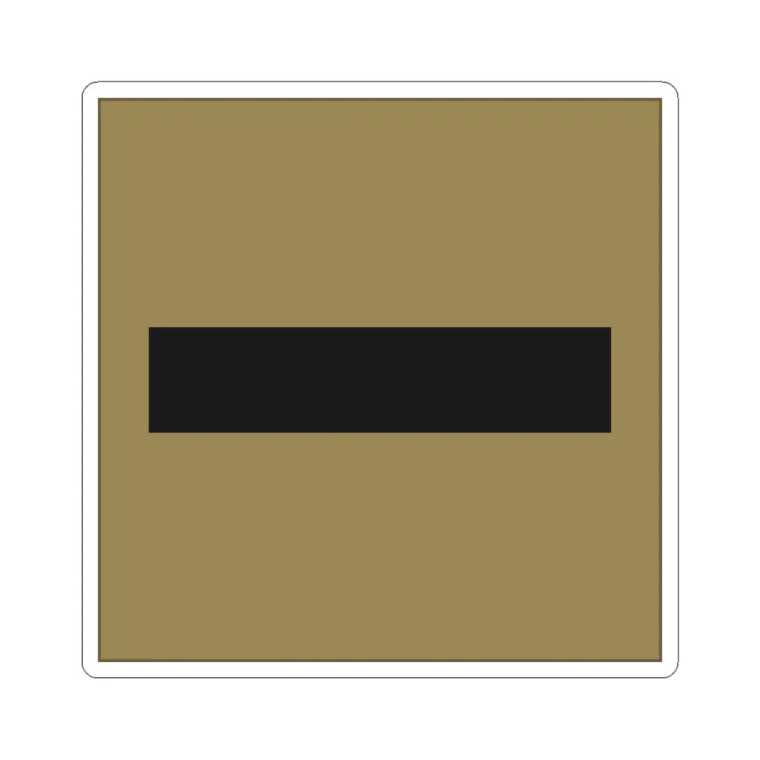 France Army OF 1a LowVis (Military Rank) STICKER Vinyl Kiss-Cut Decal 6 Inch White - The Sticker Space