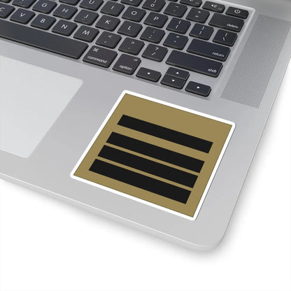 France Army OF 3 LowVis (Military Rank) STICKER Vinyl Kiss-Cut Decal - The Sticker Space