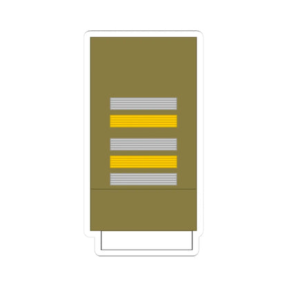France Army OF 4 cavalry Sleeve WW2 (Military Rank) STICKER Vinyl Kiss-Cut Decal 3 Inch White - The Sticker Space