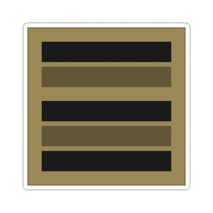 France Army OF 4 LowVis (Military Rank) STICKER Vinyl Kiss-Cut Decal 2 Inch White - The Sticker Space