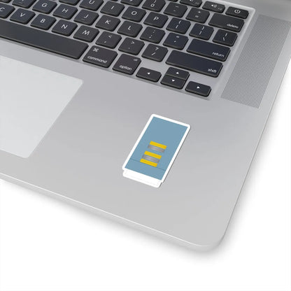 France Army OF 4 Sleeve WWI (Military Rank) STICKER Vinyl Kiss-Cut Decal - The Sticker Space