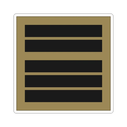 France Army OF 5 LowVis (Military Rank) STICKER Vinyl Kiss-Cut Decal 3 Inch White - The Sticker Space