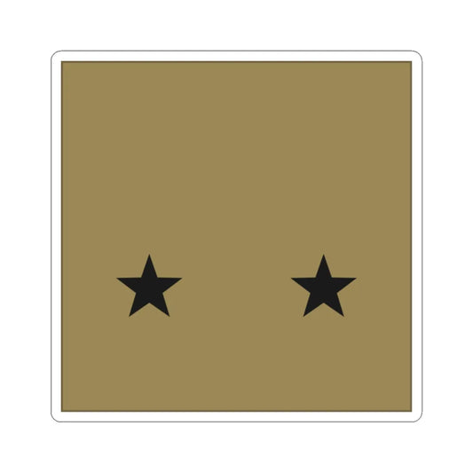 France Army OF 6 LowVis (Military Rank) STICKER Vinyl Kiss-Cut Decal 2 Inch White - The Sticker Space