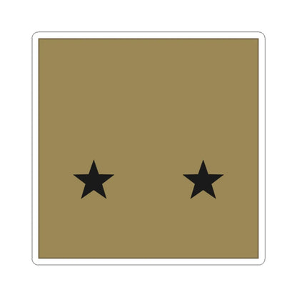 France Army OF 6 LowVis (Military Rank) STICKER Vinyl Kiss-Cut Decal 3 Inch White - The Sticker Space