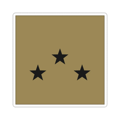 France Army OF 7 LowVis (Military Rank) STICKER Vinyl Kiss-Cut Decal 2 Inch White - The Sticker Space