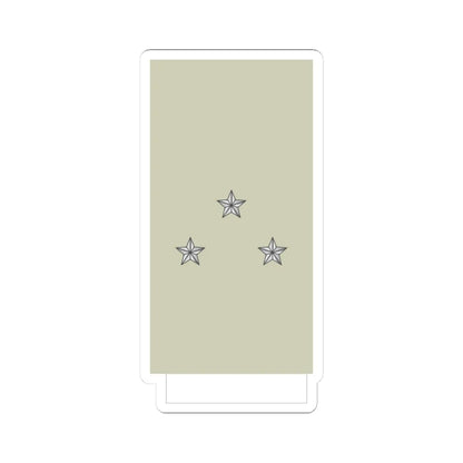 France Army OF 7 Sleeve (Military Rank) STICKER Vinyl Kiss-Cut Decal 3 Inch White - The Sticker Space