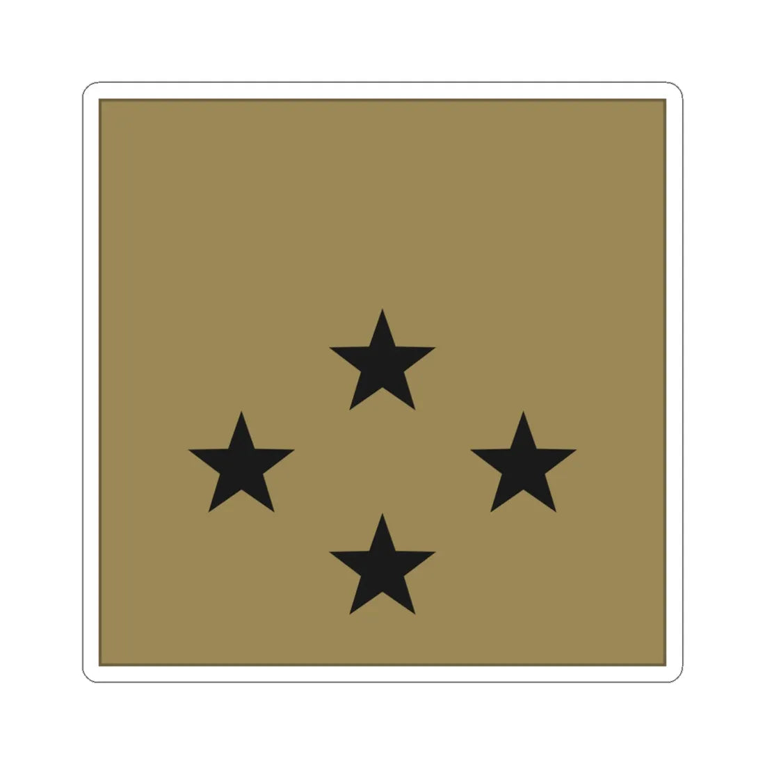 France Army OF 8 LowVis (Military Rank) STICKER Vinyl Kiss-Cut Decal - The Sticker Space