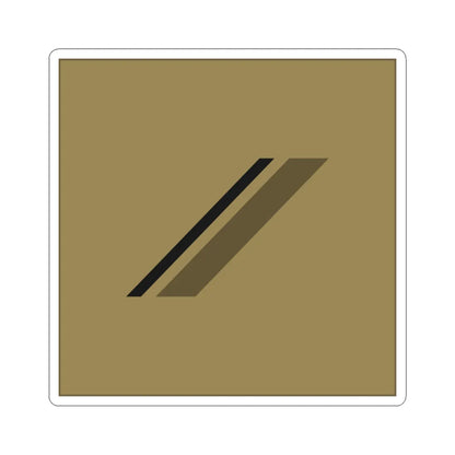 France Army OR 2 LowVis (Military Rank) STICKER Vinyl Kiss-Cut Decal 3 Inch White - The Sticker Space