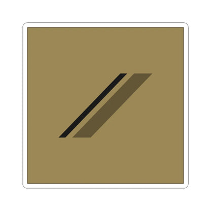 France Army OR 2 LowVis (Military Rank) STICKER Vinyl Kiss-Cut Decal 4 Inch White - The Sticker Space