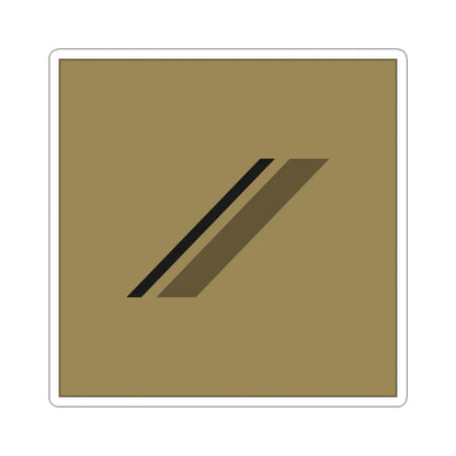 France Army OR 2 LowVis (Military Rank) STICKER Vinyl Kiss-Cut Decal 6 Inch White - The Sticker Space