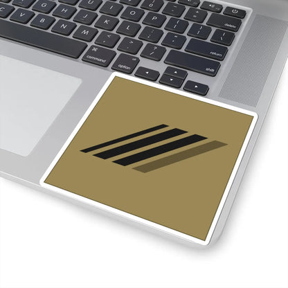 France Army OR 4b LowVis (Military Rank) STICKER Vinyl Kiss-Cut Decal - The Sticker Space