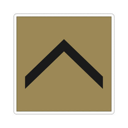 France Army OR 5D LowVis (Military Rank) STICKER Vinyl Kiss-Cut Decal 2 Inch White - The Sticker Space