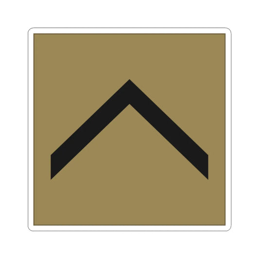 France Army OR 5D LowVis (Military Rank) STICKER Vinyl Kiss-Cut Decal 2 Inch White - The Sticker Space