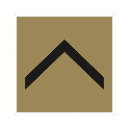 France Army OR 5D LowVis (Military Rank) STICKER Vinyl Kiss-Cut Decal 3 Inch White - The Sticker Space