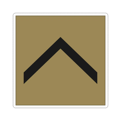 France Army OR 5D LowVis (Military Rank) STICKER Vinyl Kiss-Cut Decal 4 Inch White - The Sticker Space