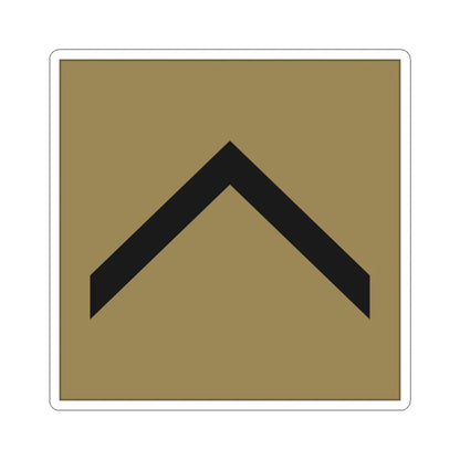 France Army OR 5D LowVis (Military Rank) STICKER Vinyl Kiss-Cut Decal 6 Inch White - The Sticker Space