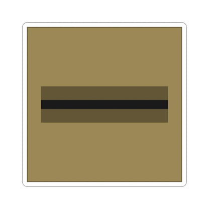 France Army OR 8 LowVis (Military Rank) STICKER Vinyl Kiss-Cut Decal 2 Inch White - The Sticker Space