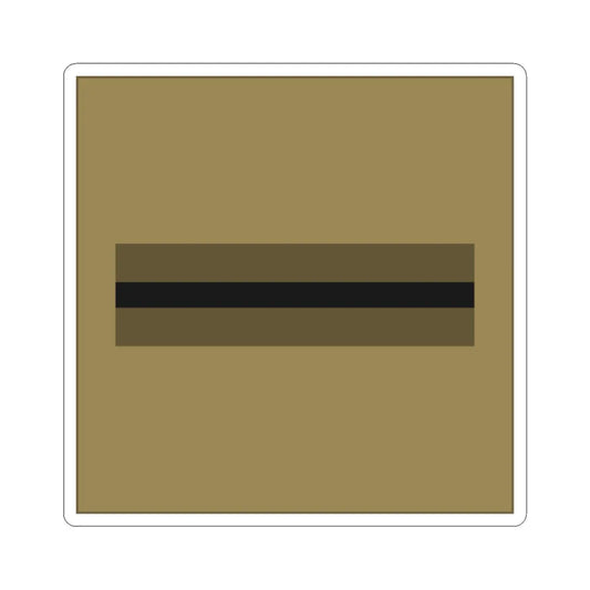 France Army OR 8 LowVis (Military Rank) STICKER Vinyl Kiss-Cut Decal 2 Inch White - The Sticker Space