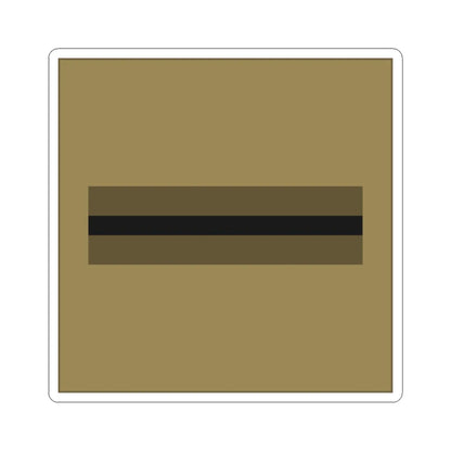 France Army OR 8 LowVis (Military Rank) STICKER Vinyl Kiss-Cut Decal 3 Inch White - The Sticker Space