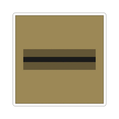 France Army OR 8 LowVis (Military Rank) STICKER Vinyl Kiss-Cut Decal 4 Inch White - The Sticker Space