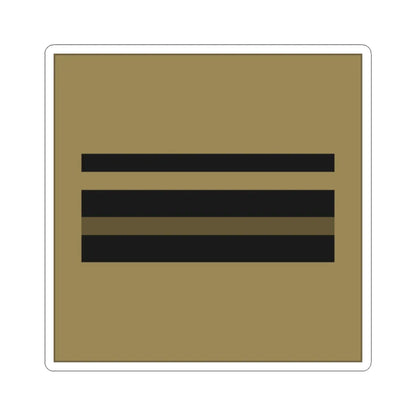 France Army OR 9b LowVis (Military Rank) STICKER Vinyl Kiss-Cut Decal 2 Inch White - The Sticker Space