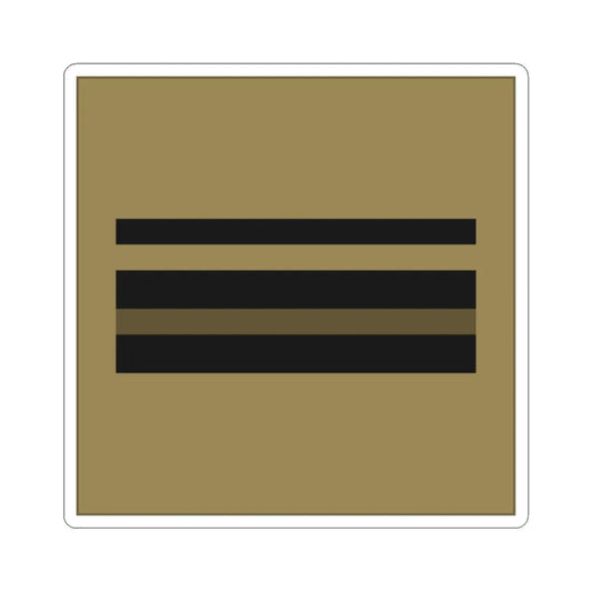 France Army OR 9b LowVis (Military Rank) STICKER Vinyl Kiss-Cut Decal 2 Inch White - The Sticker Space