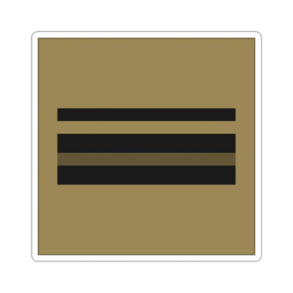 France Army OR 9b LowVis (Military Rank) STICKER Vinyl Kiss-Cut Decal 3 Inch White - The Sticker Space