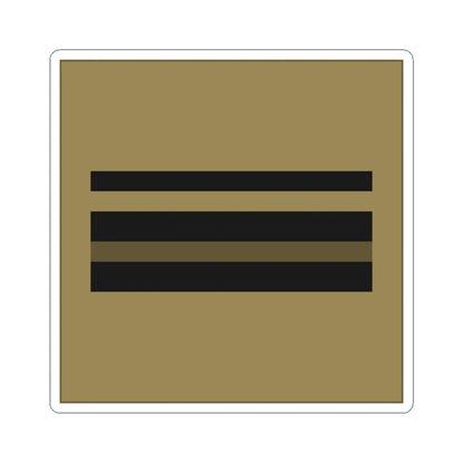 France Army OR 9b LowVis (Military Rank) STICKER Vinyl Kiss-Cut Decal 6 Inch White - The Sticker Space