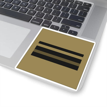 France Army OR 9b LowVis (Military Rank) STICKER Vinyl Kiss-Cut Decal - The Sticker Space