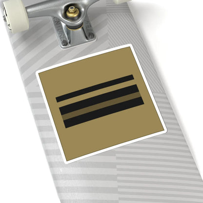 France Army OR 9b LowVis (Military Rank) STICKER Vinyl Kiss-Cut Decal - The Sticker Space