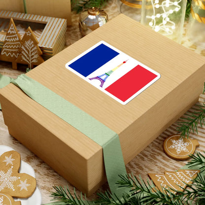 France Gay flag (France) STICKER Vinyl Kiss-Cut Decal - The Sticker Space