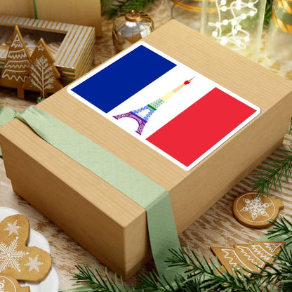 France Gay flag (France) STICKER Vinyl Kiss-Cut Decal - The Sticker Space