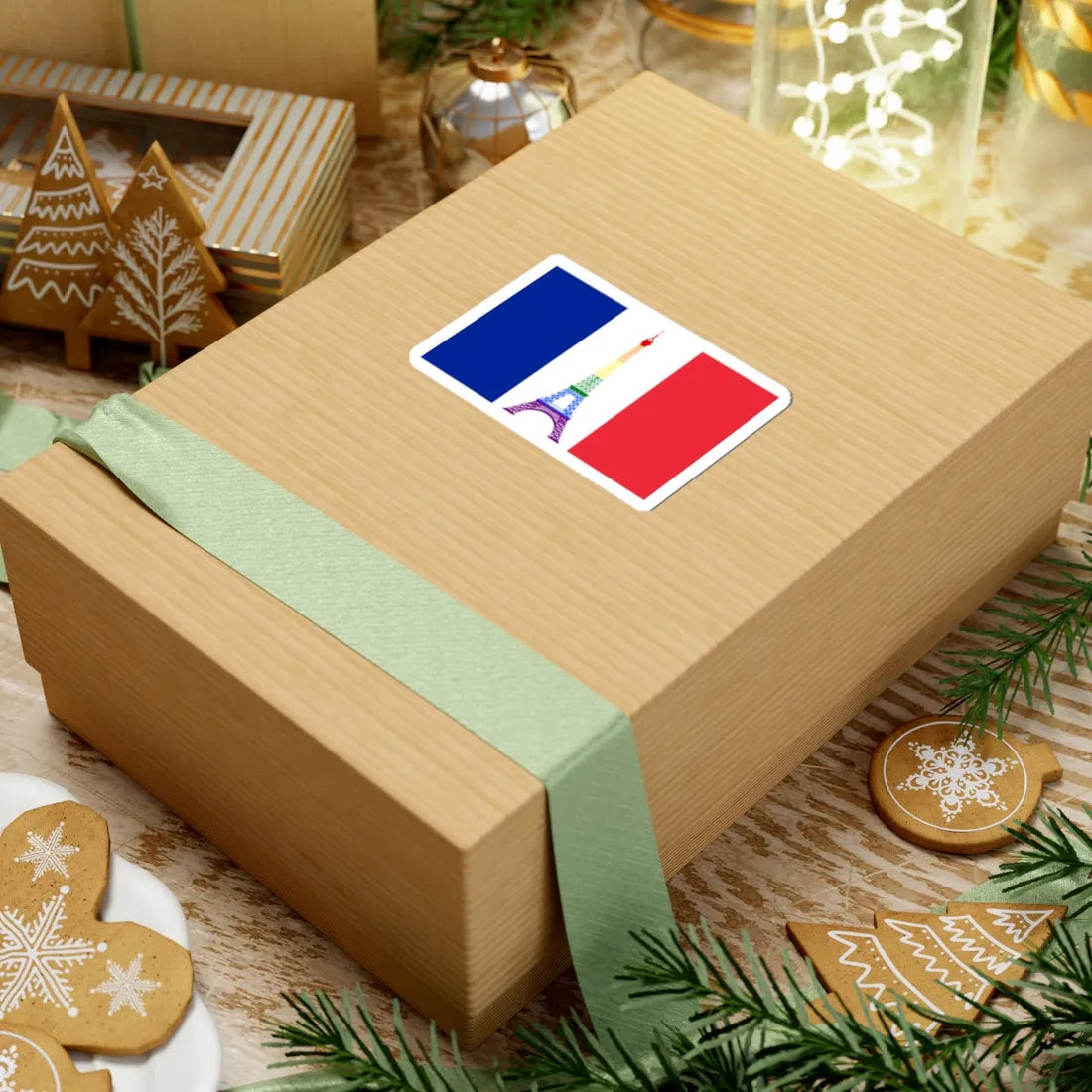 France Gay flag (France) STICKER Vinyl Kiss-Cut Decal - The Sticker Space