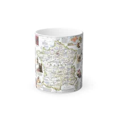 France- - Historical Evolution of a Nation (1989) (Map) Color Changing Mug 11oz-11oz-The Sticker Space